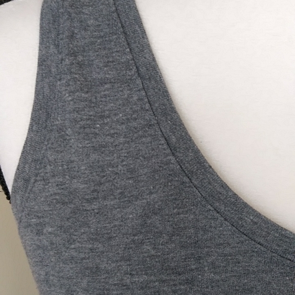 Tek Gear DryTek Racerback Heathered Tank Top M Gray - Picture 5 of 13